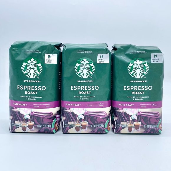 Starbucks Kitchen Starbucks Espresso Roast Whole Bean Dark Roast
